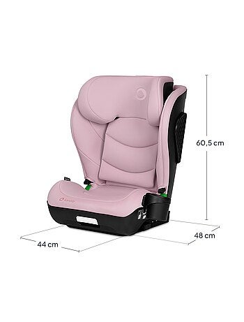 Seggiolino auto LIONELO Neal i-Size 100-150 cm - ISOFIX - Seduta larga - Portabicchieri - Reclinabil