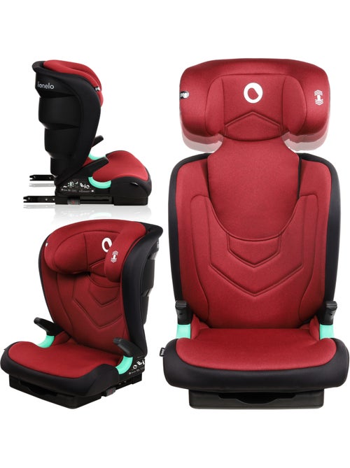 Seggiolino auto LIONELO Neal i-Size 2/3 - ISOFIX - Seduta larga - Ventilazione - Reclinabile - Kiabi
