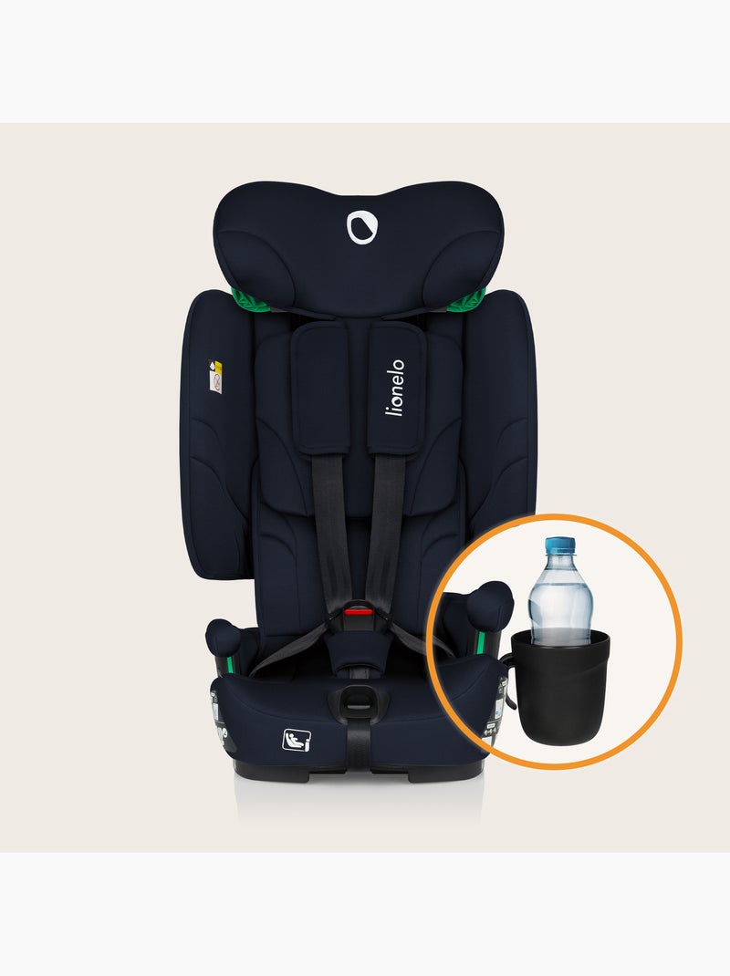 Seggiolino auto LIONELO Nelly i-Size 76-150 cm - ISOFIX - Pieghevole - Cinghia TopTether - Gruppo 1/ Blu - Kiabi