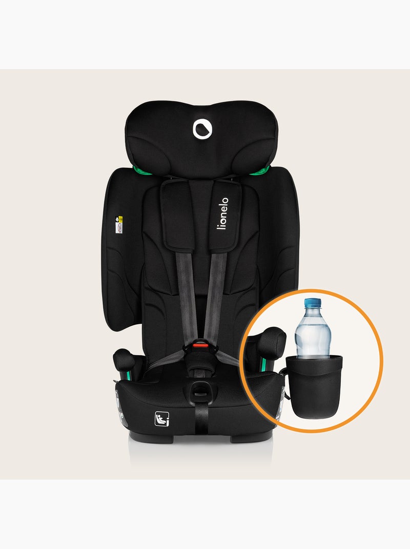 Seggiolino auto LIONELO Nelly i-Size 76-150 cm - ISOFIX - Pieghevole - Cinghia TopTether - Gruppo 1/ Nero - Kiabi