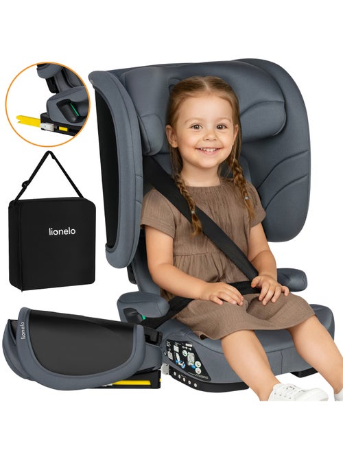 Seggiolino auto LIONELO Orin i-Size 100-150 cm - ISOFIX - Pieghevole - Leggero - Gruppo 1/2/3 - Kiabi