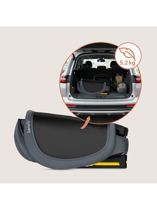 Seggiolino auto LIONELO Orin i-Size 100-150 cm - ISOFIX - Pieghevole - Leggero - Gruppo 1/2/3 - Kiabi