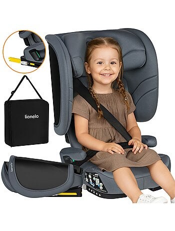 Seggiolino auto LIONELO Orin i-Size 100-150 cm - ISOFIX - Pieghevole - Leggero - Gruppo 2/3