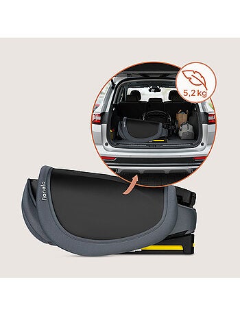 Seggiolino auto LIONELO Orin i-Size 100-150 cm - ISOFIX - Pieghevole - Leggero - Gruppo 2/3
