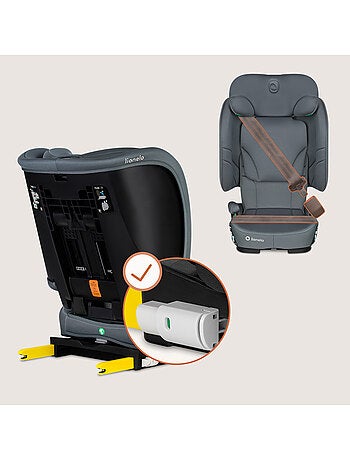 Seggiolino auto LIONELO Orin i-Size 100-150 cm - ISOFIX - Pieghevole - Leggero - Gruppo 2/3