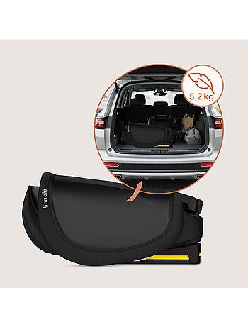 Seggiolino auto LIONELO Orin i-Size 100-150 cm - ISOFIX - Pieghevole - Leggero - Gruppo 2/3