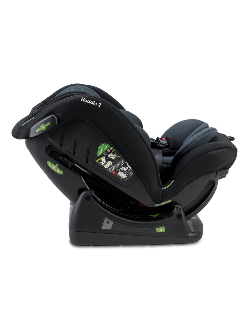 Seggiolino auto neonati/bambini Huddle 2 i-Size 40-150 cm Nero Nero - Kiabi