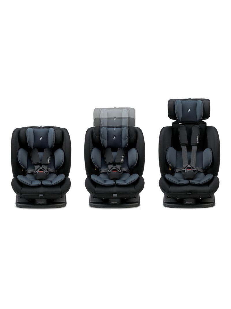 Seggiolino auto neonati/bambini Huddle 2 i-Size 40-150 cm Nero Nero - Kiabi