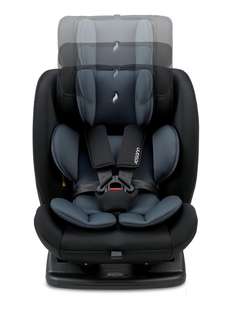 Seggiolino auto neonati/bambini Huddle 2 i-Size 40-150 cm Nero Nero - Kiabi