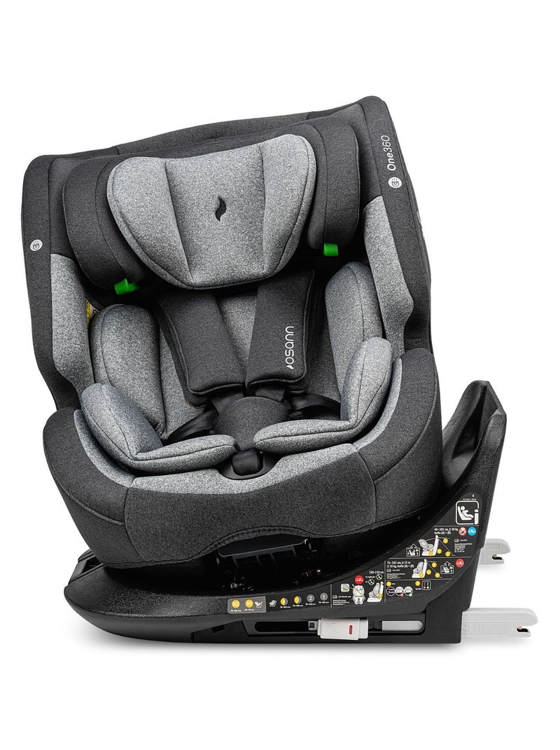 Seggiolino auto neonati/bambini One360 i-Size 40-150 cm Grigio - Kiabi