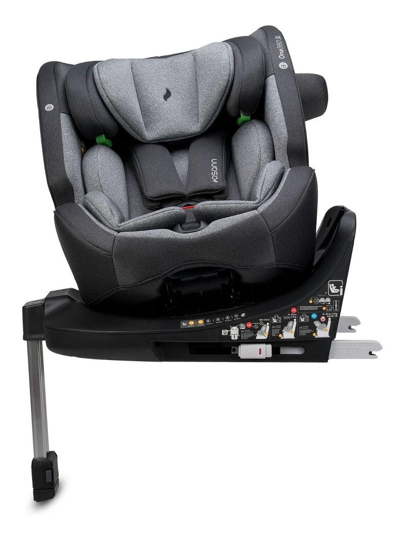 Seggiolino auto neonati/bambini One360 SL i-Size 40-150 cm Grigio - Kiabi
