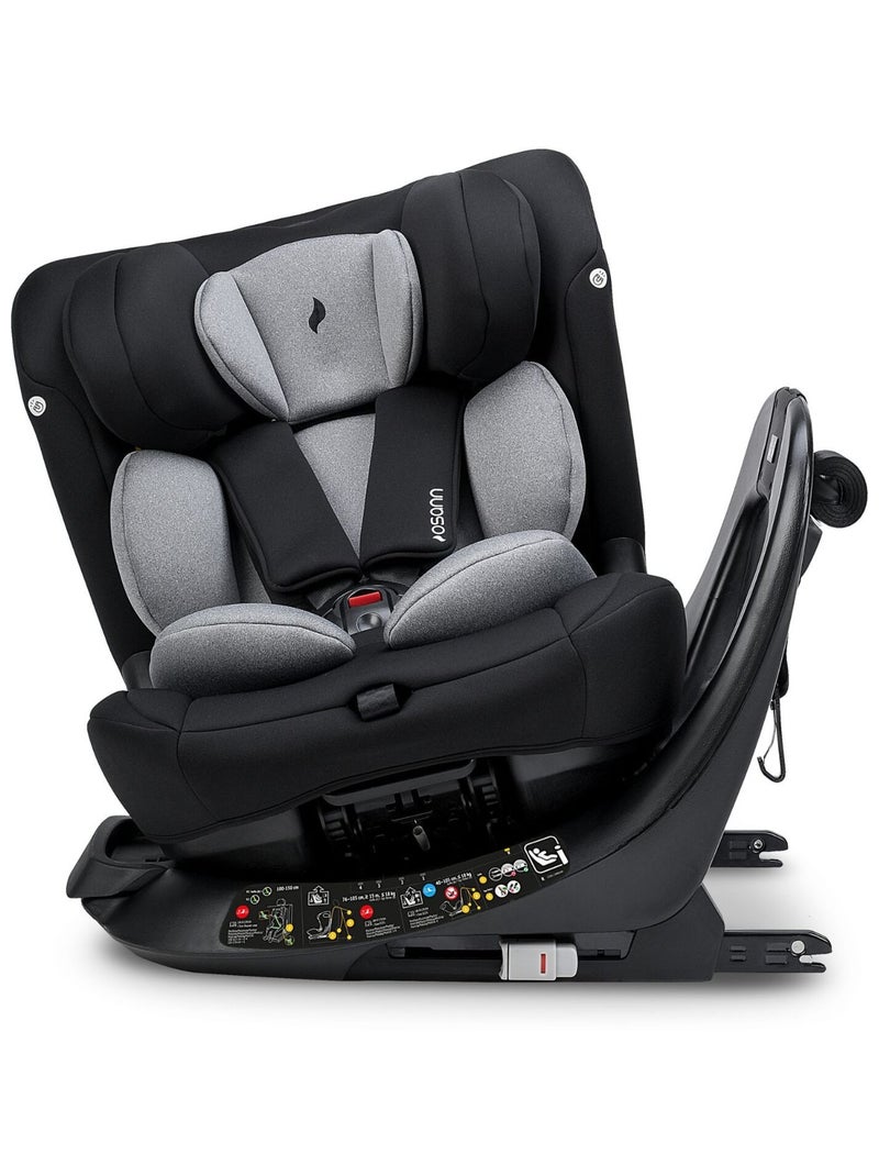 Seggiolino auto neonati/bambini Taos360 40-150 cm Grigio - Kiabi
