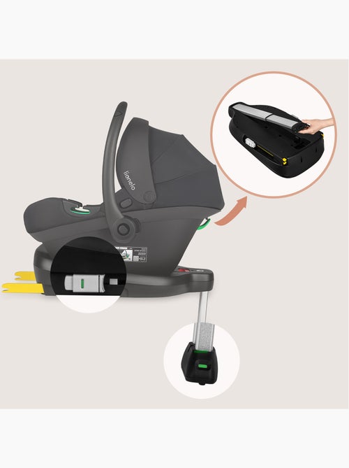 Seggiolino auto per neonati con base ISOFIX - LIONELO Astrid i-Size - Premio ADAC - Leggero - Seggio - Kiabi Seggiolino auto per neonati con base ISOFIX - LIONELO Astrid i-Size - Premio ADAC - Leggero - Seggio - Kiabi