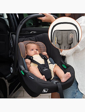 Seggiolino auto per neonati con base ISOFIX - LIONELO Astrid i-Size - Premio ADAC - Leggero - Seggio