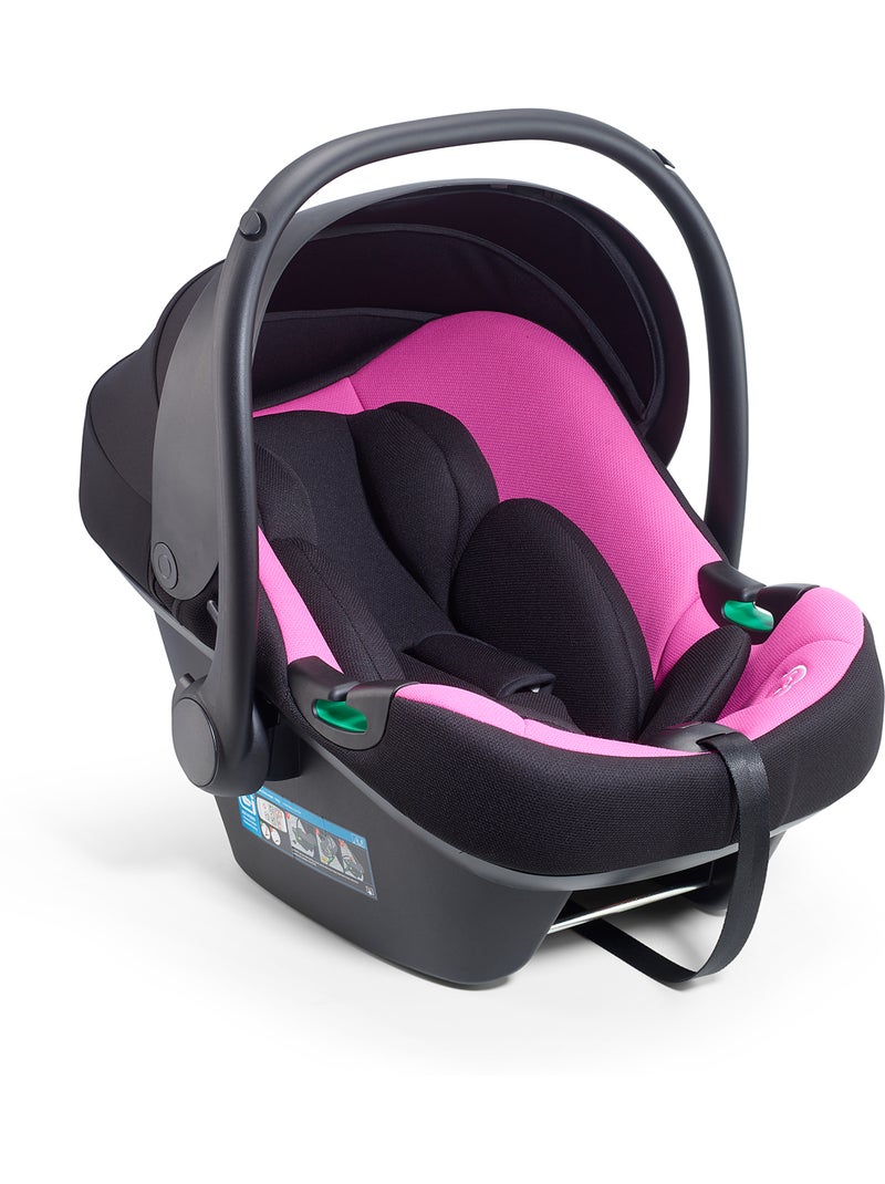 Seggiolino auto per neonati travel xp - babygo Nero Rosa - Kiabi