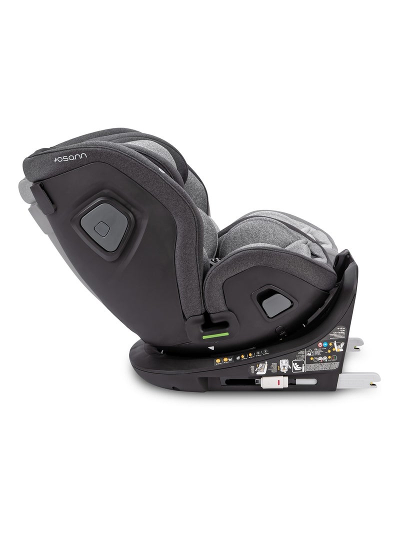 Seggiolino auto per neonati/bambini Flame 360 Isofix I-Size - 40-150 cm Grigio grigio - Kiabi