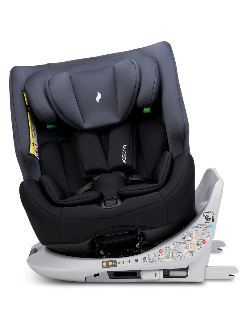 Seggiolino auto per neonati/bambini four360 s isofix i-size - 40-150 cm Nero Grigio - Kiabi