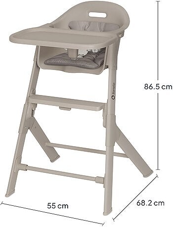 Seggiolone 2in1 LIONELO Beny - 6 a 36 mesi - Regolabile