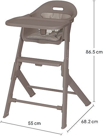 Seggiolone 2in1 LIONELO Beny - 6 a 36 mesi - Regolabile