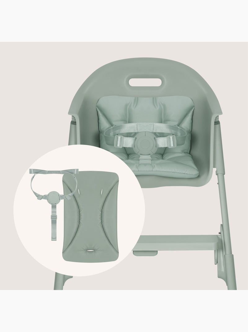 Seggiolone 2in1 LIONELO Beny - 6 a 36 mesi - Regolabile Verde - Kiabi
