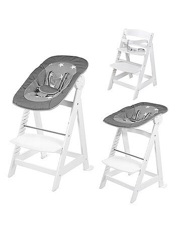 Seggiolone 3-in-1 con sdraietta inclinabile a stelle – ROBA "Born Up