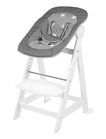 Seggiolone 3-in-1 con sdraietta inclinabile a stelle – ROBA "Born Up