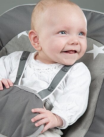 Seggiolone 3-in-1 con sdraietta inclinabile a stelle – ROBA "Born Up