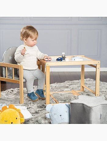 Seggiolone combinato con vassoio e cuscino impermeabile – "Roba Little Stars