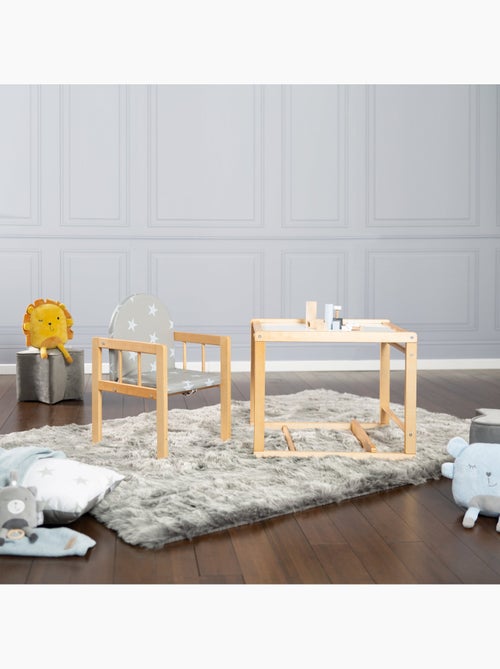 Seggiolone combinato con vassoio e cuscino impermeabile – "Roba Little Stars" - Kiabi