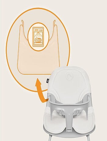 Seggiolone convertibile LIONELO Dalia - Fino a 60 kg - Ultraleggero