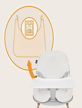 Seggiolone convertibile LIONELO Dalia - Fino a 60 kg - Ultraleggero