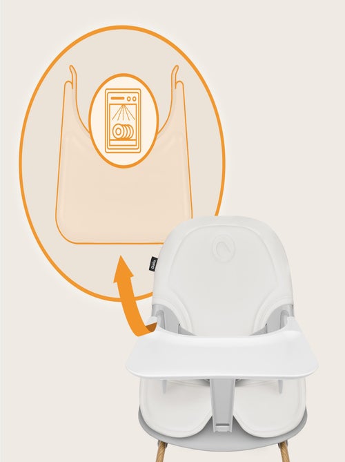 Seggiolone convertibile LIONELO Dalia - Fino a 60 kg - Ultraleggero - Kiabi