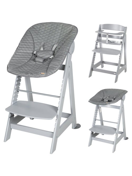 Seggiolone evolutivo con sdraietta inclinabile in pelle PU – ROBA "Born Up" - Kiabi