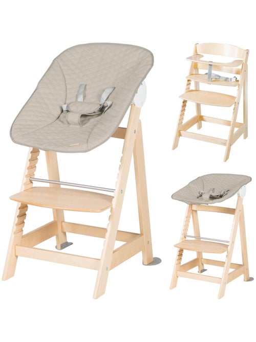 Seggiolone evolutivo con sdraietta inclinabile in pelle PU – ROBA "Born Up" - Kiabi