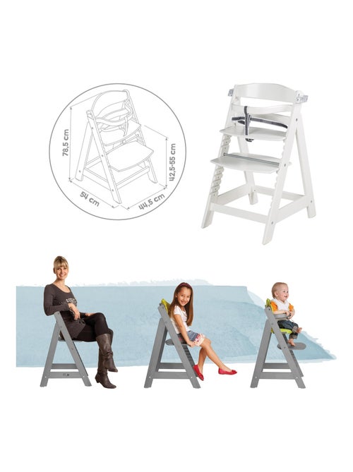 Seggiolone evolutivo con vassoio amovibile – ROBA "Sit Up Click & Fun" - Kiabi