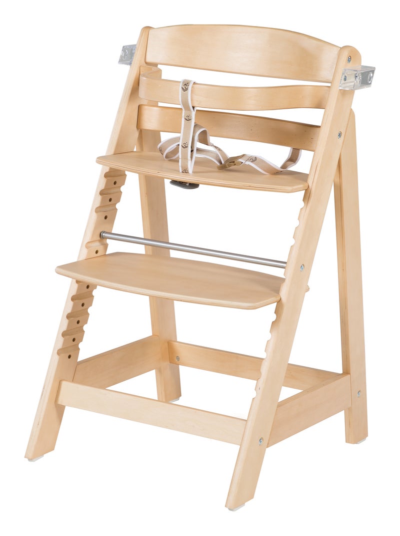 Seggiolone evolutivo con vassoio amovibile – ROBA "Sit Up Click & Fun" Legno naturale - Kiabi