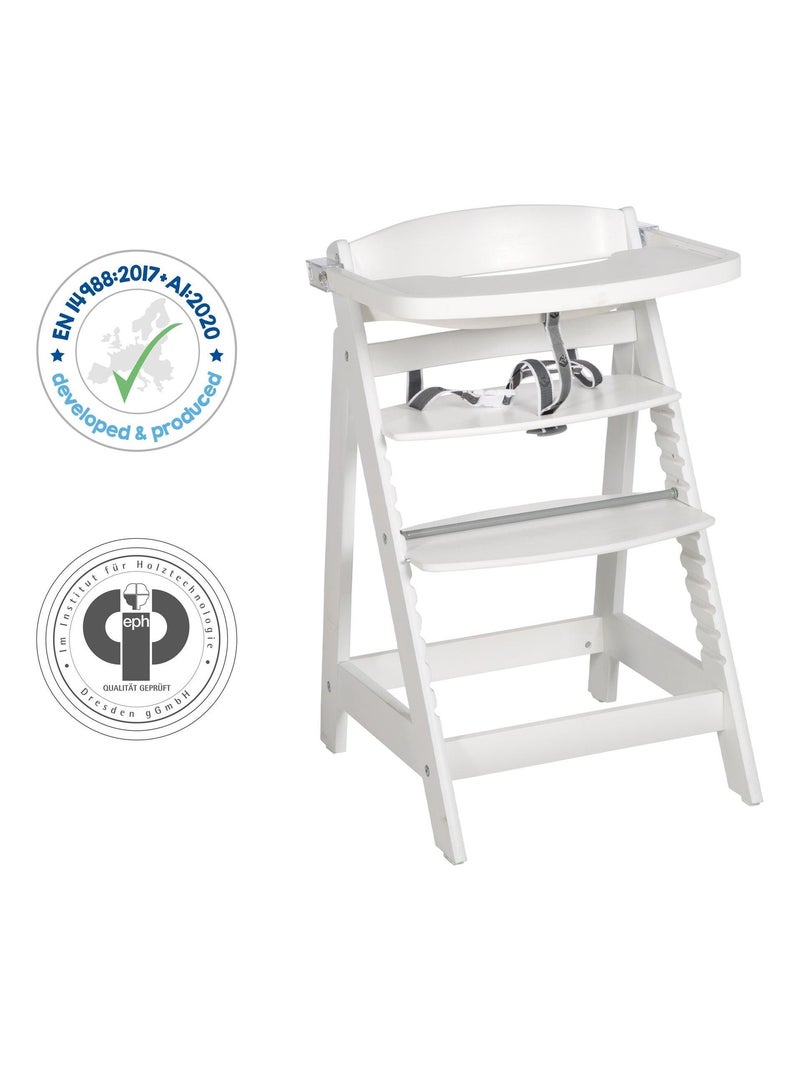 Seggiolone evolutivo con vassoio amovibile – ROBA "Sit Up Fun" Bianco - Kiabi