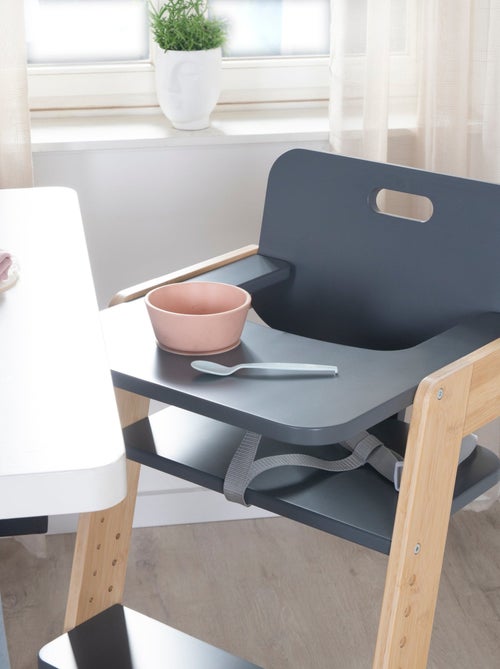 Seggiolone evolutivo in bambù FSC® con vassoio pasto "Roba Nature Up" - Kiabi