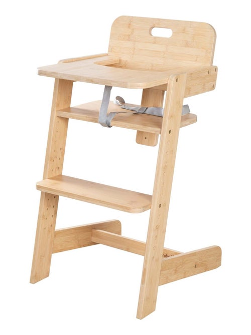 Seggiolone evolutivo in bambù FSC® con vassoio pasto "Roba Nature Up" - Kiabi