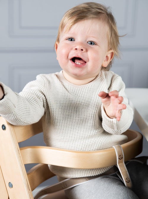 Seggiolone evolutivo in legno dai 6 mesi fino a 70 kg – ROBA "Sit Up III" - Kiabi