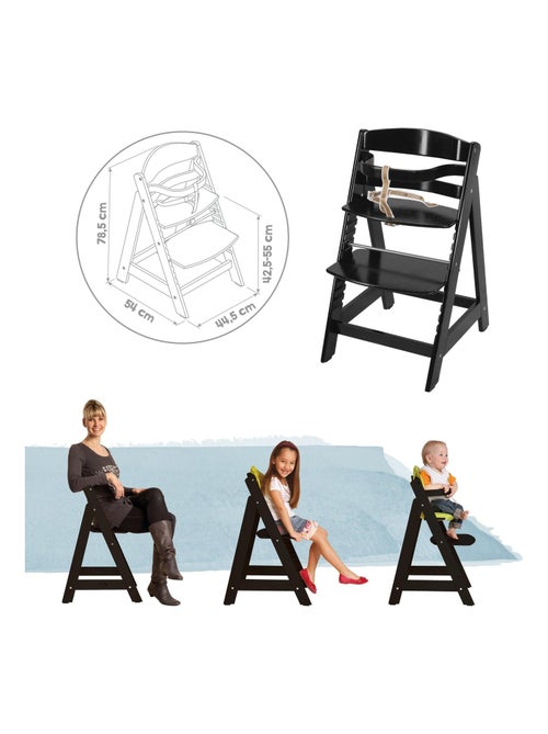 Seggiolone evolutivo in legno dai 6 mesi fino a 70 kg – ROBA "Sit Up III" - Kiabi