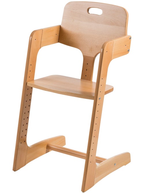 Seggiolone evolutivo in legno massello con vassoio – fino a 50 kg – "Roba Kid Up" - Kiabi
