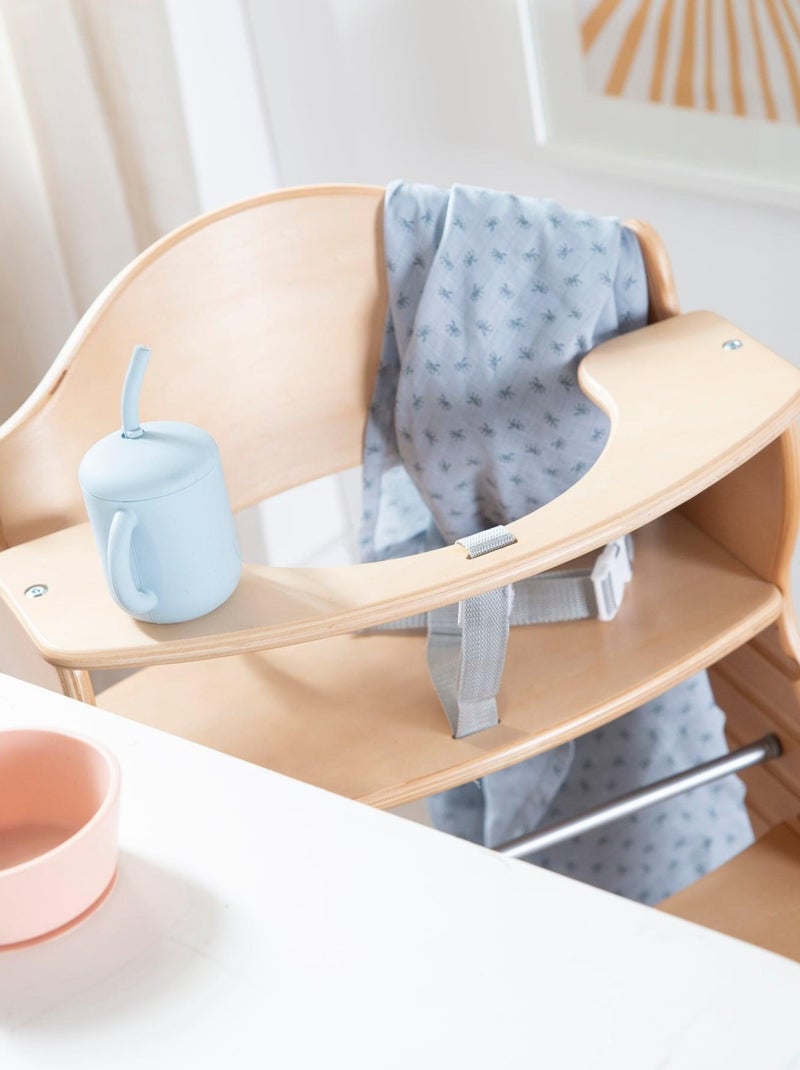 Seggiolone evolutivo in legno – supporta fino a 70 kg – "Roba Chair Up" Marrone chiaro - Kiabi