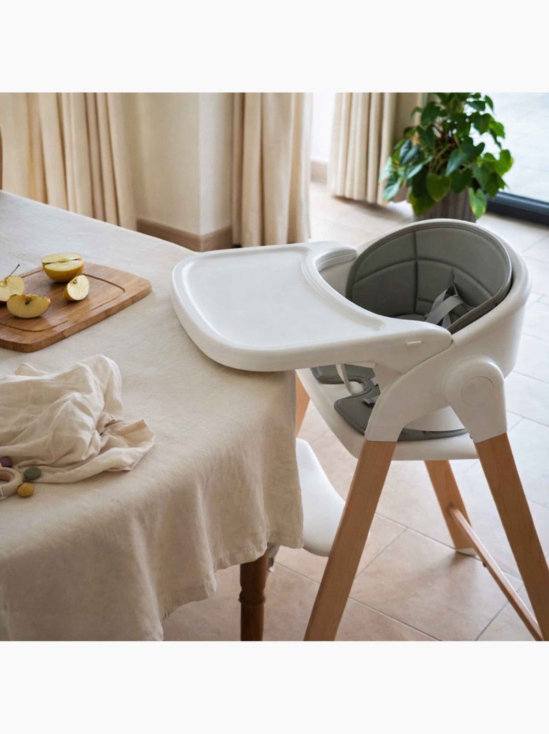 Seggiolone evolutivo per bambino in legno | bo jungle | bo jungle Bianco - Kiabi