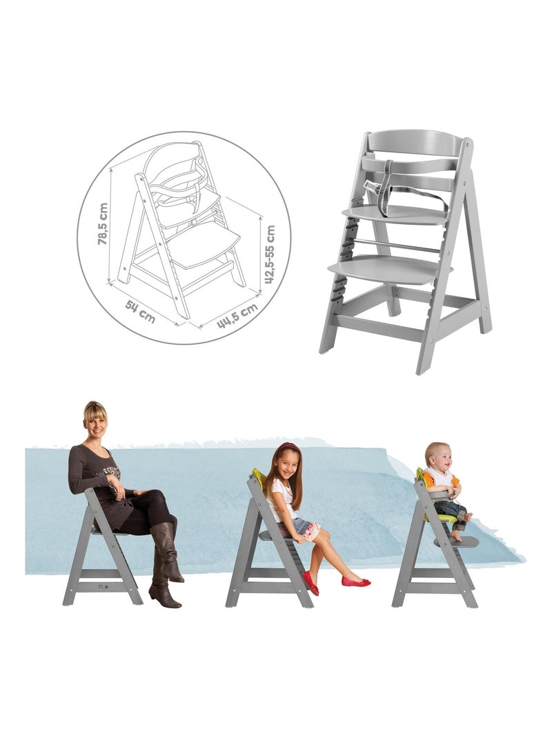 Seggiolone evolutivo regolabile a scatto – ROBA "Sit Up Click" Grigio - Kiabi