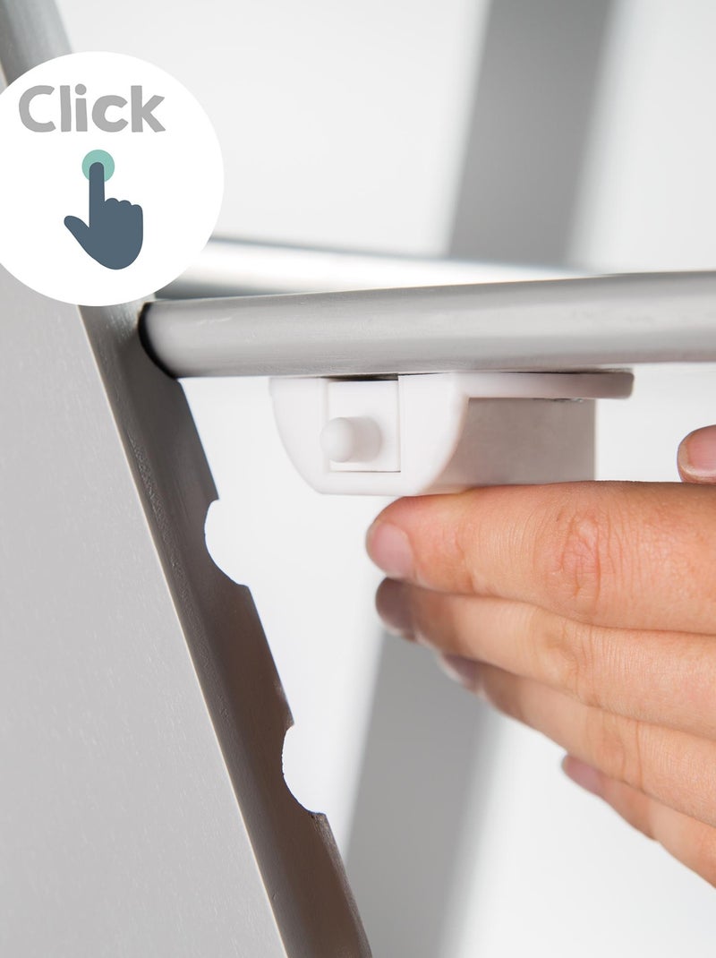 Seggiolone evolutivo regolabile a scatto – ROBA "Sit Up Click" Grigio - Kiabi
