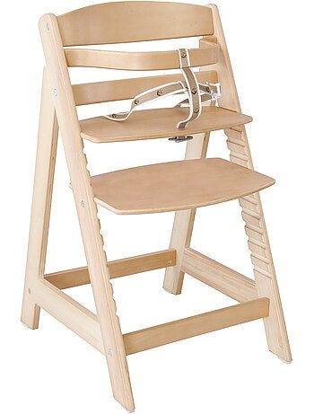 Seggiolone evolutivo ROBA "Sit Up III" + cuscino "Little Stars" – naturale/grigio