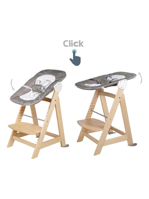 Seggiolone evolutivo + sdraietta inclinabile per neonati "Roba Born Up" - Kiabi