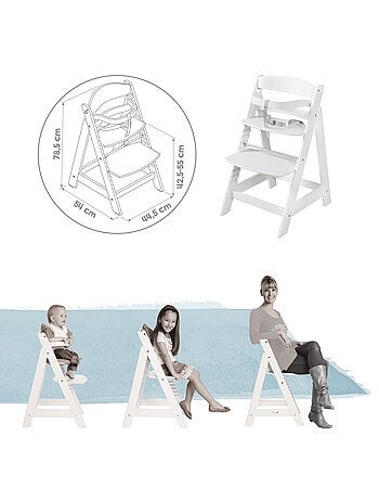 Seggiolone evolutivo + sdraietta per neonati "Roba Style Born Up
