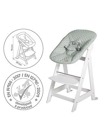 Seggiolone evolutivo + sdraietta per neonati "Roba Style Born Up